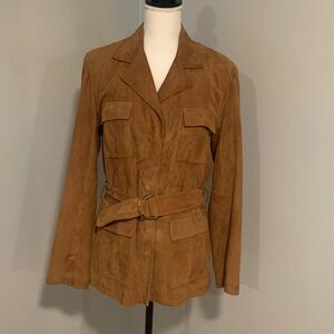 Vakko 100% GOAT Suede Jacket